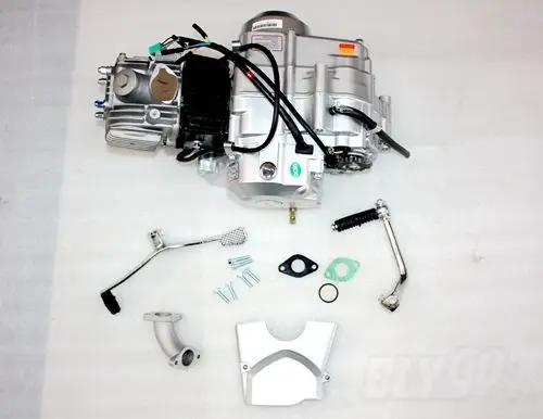 125cc Kick Электрический старт полу Авто 4 шестерни двигатель яма Кроссовый