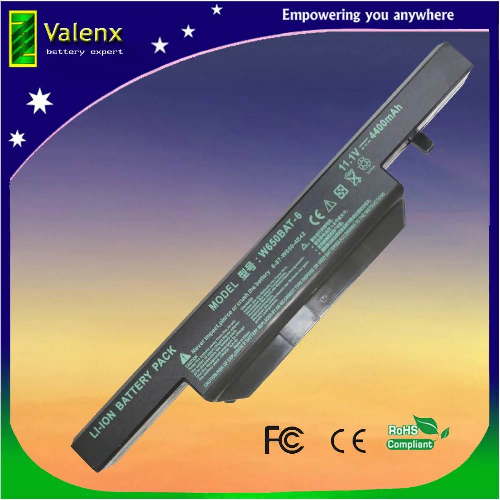 laptop battery for Clevo W650BAT-6 6-87-W650-4E42  K590C-I3 K610C-I5 K570N-I3 K710C-I7 G150SG G150S K650D K750D K4 K5 P4 P5 laptop battery for Clevo W650BAT-6 6-87-W650-4E42  K590C-I3 K610C-I5 K570N-I3 K710C-I7 G150SG G150S K650D K750D K4 K5 P4 P5