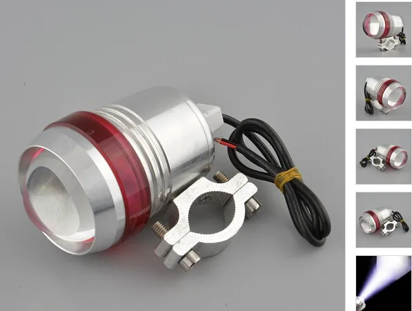 20 штук 12 V 30 W 1200LM Cree U3 светодиодный автомобиля мотоцикла дальнего света Противотуманные пятно лампы головного света с ангельские глаза гало кольца