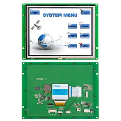 8.0 "painel de controle industrial de tft lcd com alta resolução