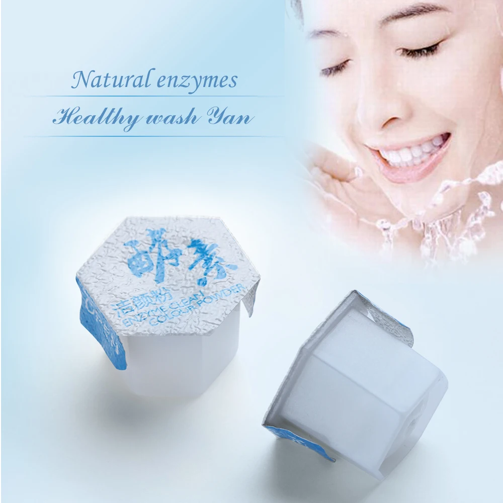 

10/20pcs Face Cleansing Enzyme Cleansing Powder Remove Blackhead Exfoliating Shrink Pores Whitening Moisturizing Facial Cleanser