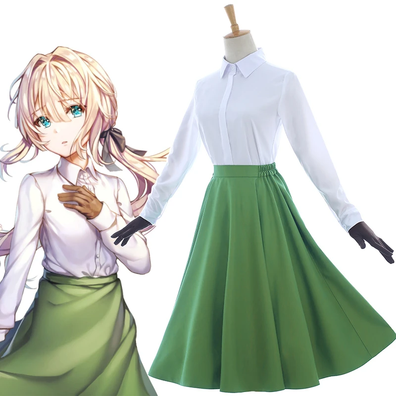 white green outfit
