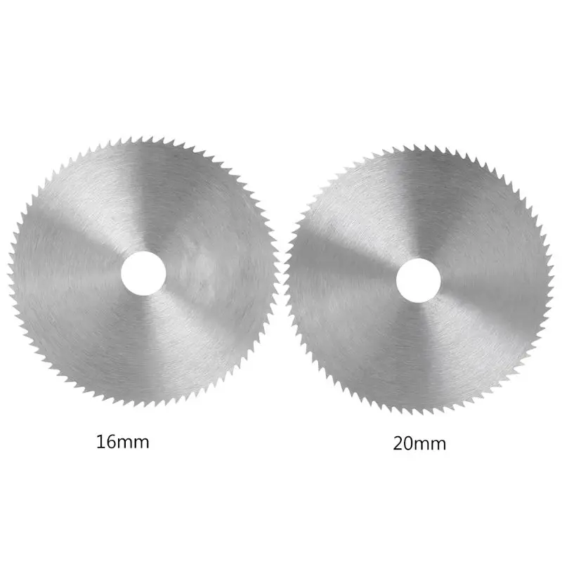 4 дюйма ультратонкий Сталь пильный диск 100 мм диаметр Диаметр 16/20 мм режущий диск для деревообрабатывающий, вращающийся инструмент