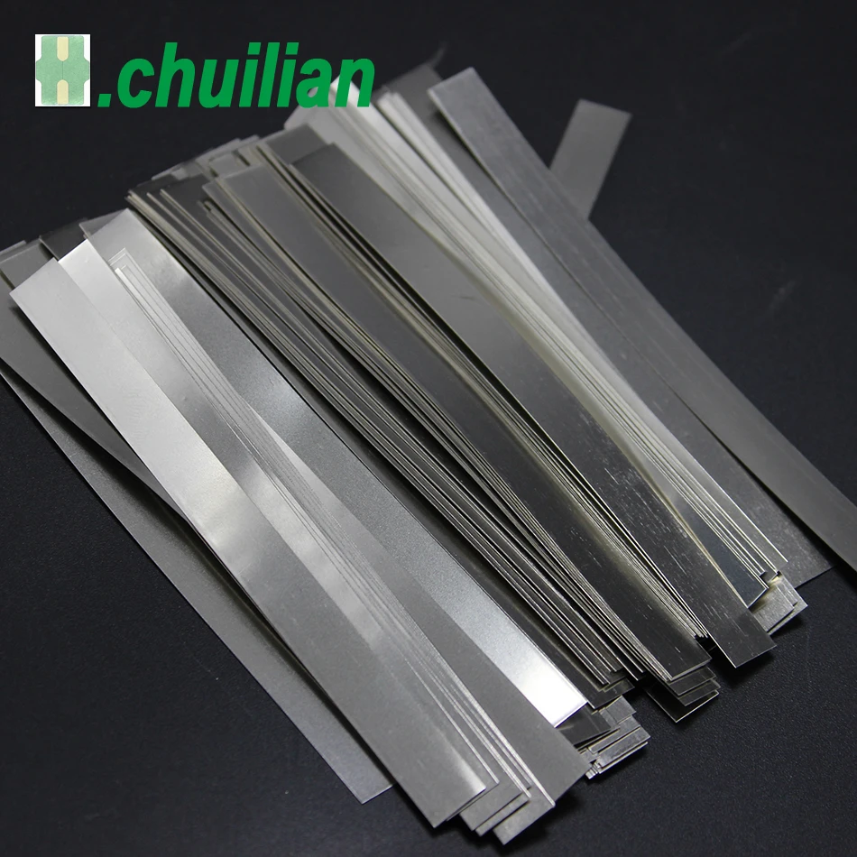 Chuilian 0,25 мм/0,3 мм толщина X 100 мм 99.96% N6 чистый никелевый лист полосы листы для 18650 батареи точечной сварки