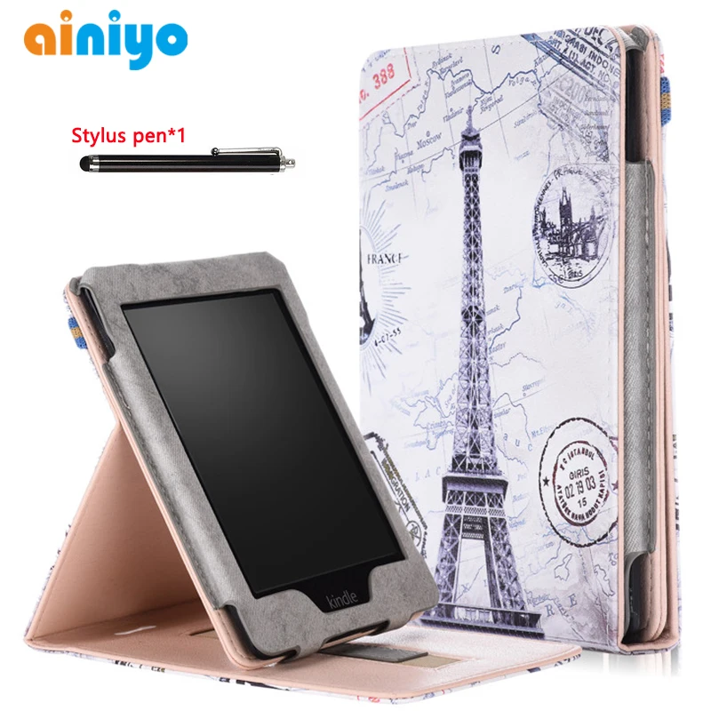 

Case For Amazon Kindle Paperwhite 1 2 3 E-book Cover 2015 2017 Magnetic PU Leather Smart Case for Kindle Paperwhite Cover 6"