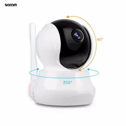 Sacam HD 720 P Wi-Fi Камера Беспроводной IP-сети Товары теле- и видеонаблюдения Видеоняни и радионяни Ночное видение обнаружения движения Главная