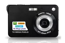 2016 New 3 colors 2.7″ LCD Camera CMOS Sensor Digital Cameras 18Mp Camcorder 8x Digital Zoom Rechareable Lithium Battery