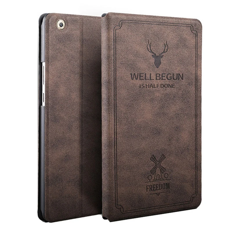 

Matte Stand Flip Cover For Huawei MediaPad M3 8.0 CPN-W09 CPN-AL00 Case Leather Smart Auto Wake Sleep Retro Slim Shell film+pen