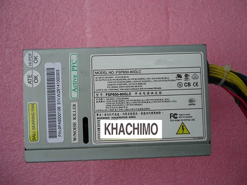 Для серверной мощности FSP650-80GLC IPC power Advantech специальный источник питания |