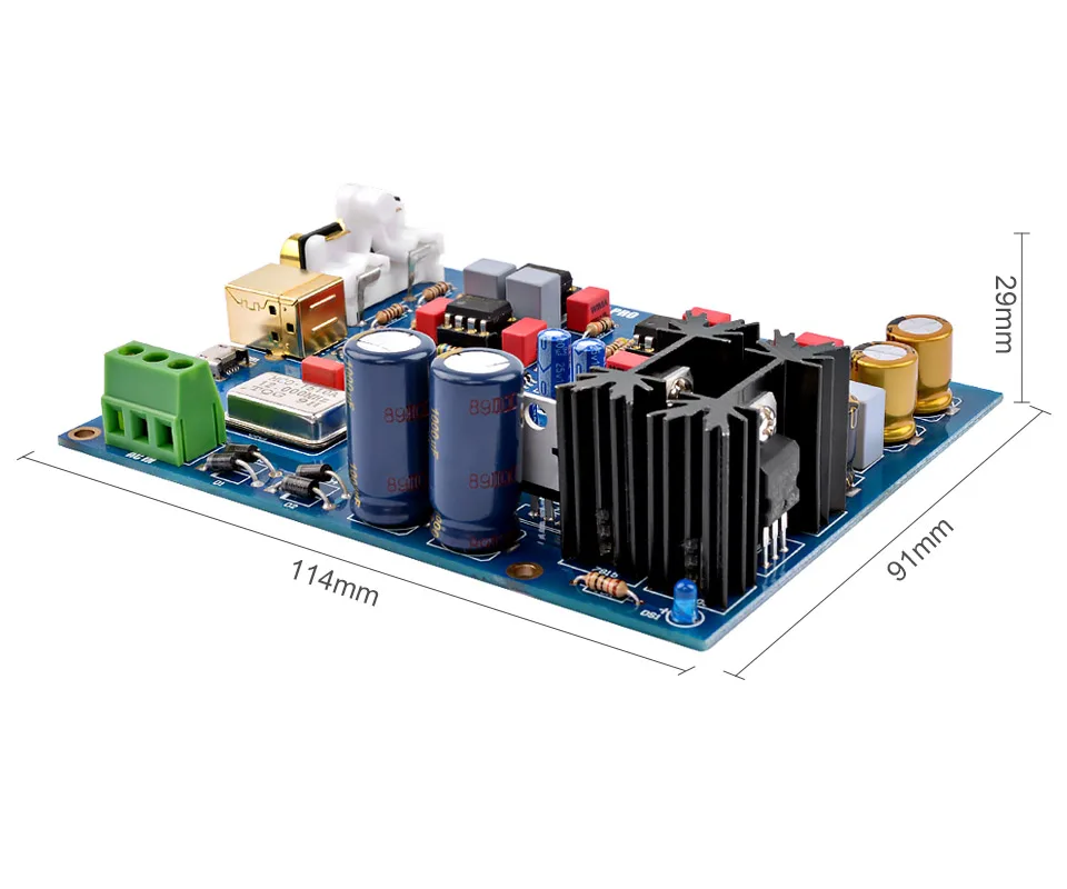 AIYIMA SA9023+ PCM1794 декодер плата DAC звуковая карта аудио декодер для усилители усилитель для наушников Diy