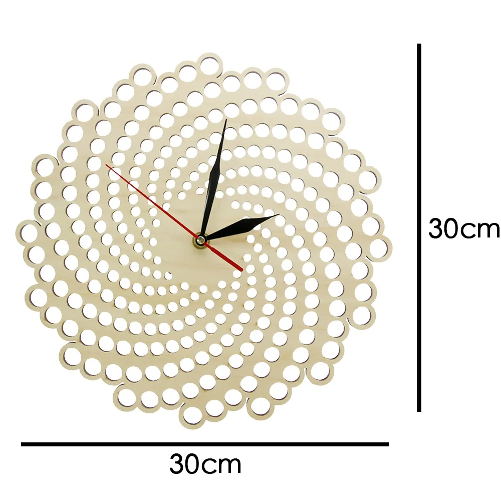 Спиральные деревянные настенные часы стильный домашний декор с акцентом современные минималистичные часы абстрактное украшение на стену настенные часы новоселье подарок