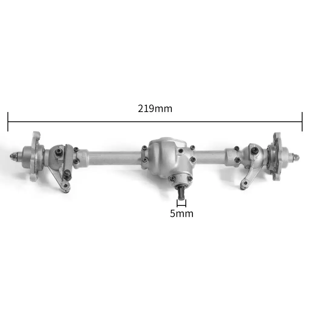 P407 Front Axle Assembly Spare Parts for 1/10 RC Car Climbing Car Monster Truck Desert Buggy