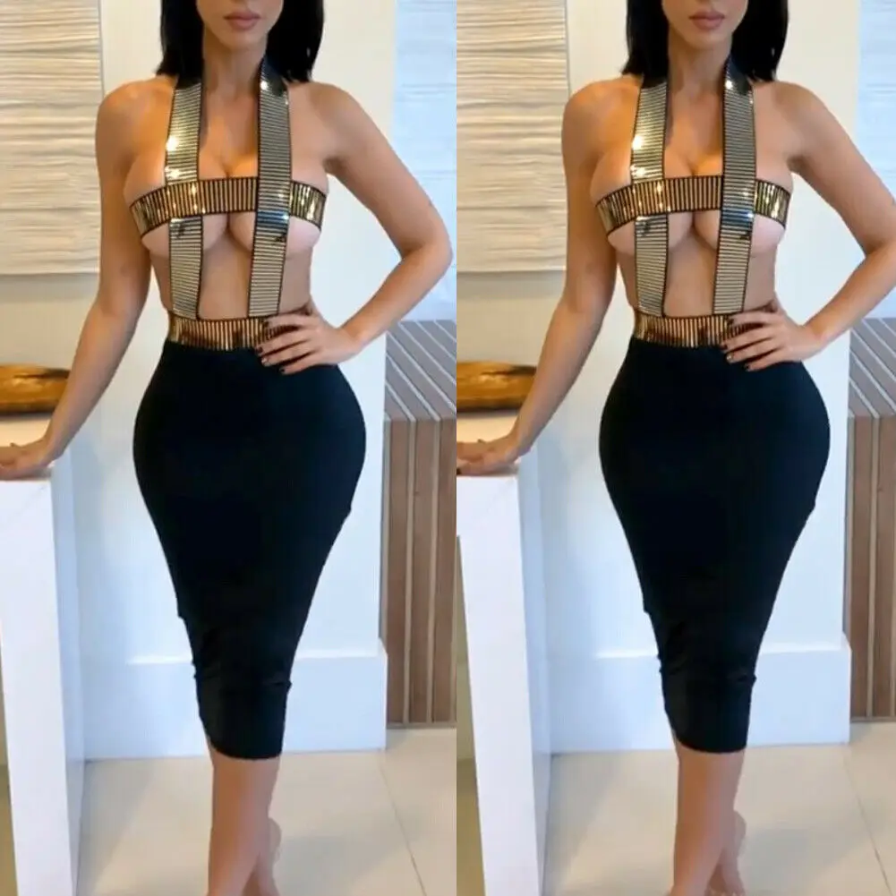 

Hirigin 2019 Brand New Summer Women Ladies Sexy Off Shoulder Summer Beach Sundress Party Casual Dress Party Night Clubwear
