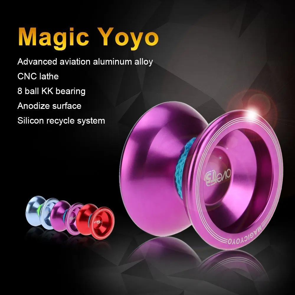 Новое поступление MAGIC YOYO T5 yoyo ЧПУ металл KK подшипник профессиональные игрушки
