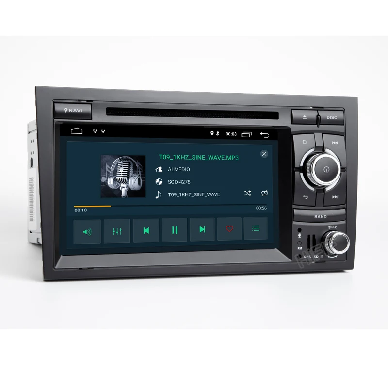 Cheap IPS DSP For Audi A4 S4 RS4 8E 8F B9 B7 B6 2 din 4G 8 core Android 9.0 Car radio dvd multimedia player stereo GPS wifi obd2 5