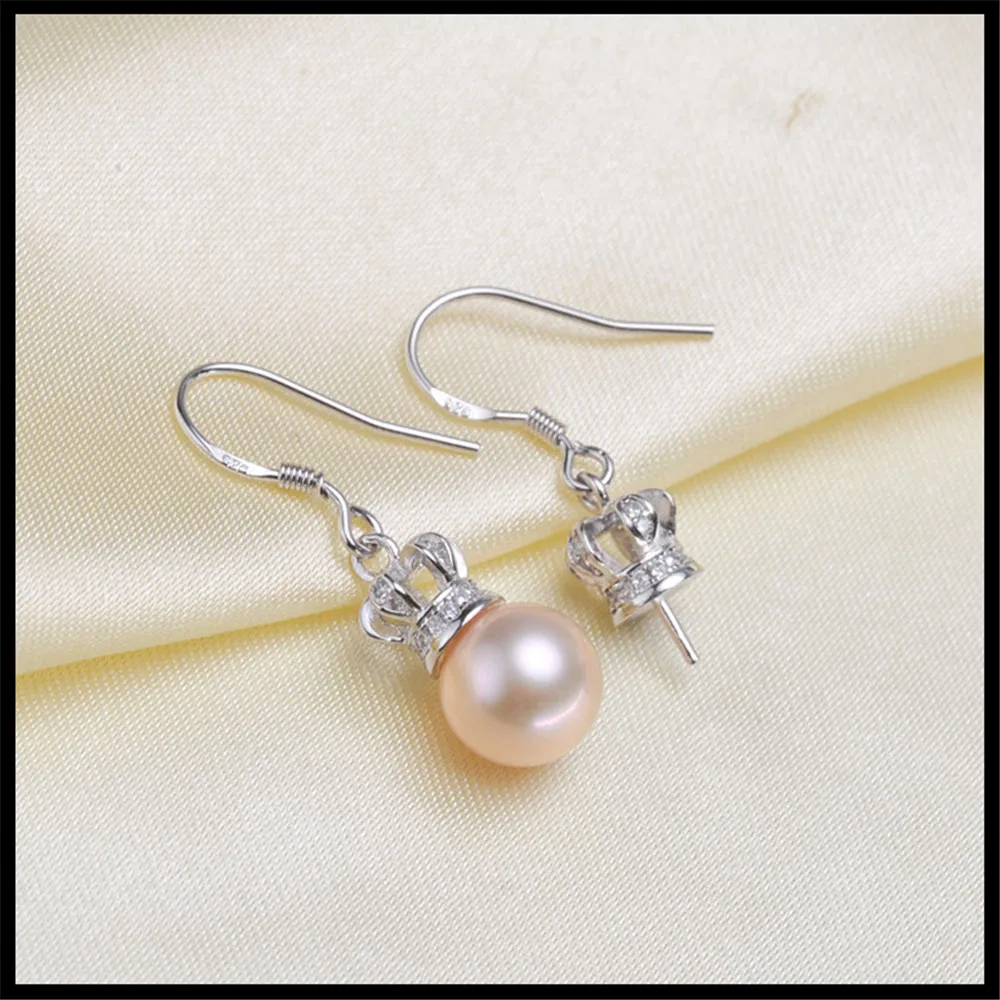 

Unique Design Hot Pearl Earrings Mountings, Drop Earrings Findings Settings Jewelry Parts Fittings Drop Earrings Accessories