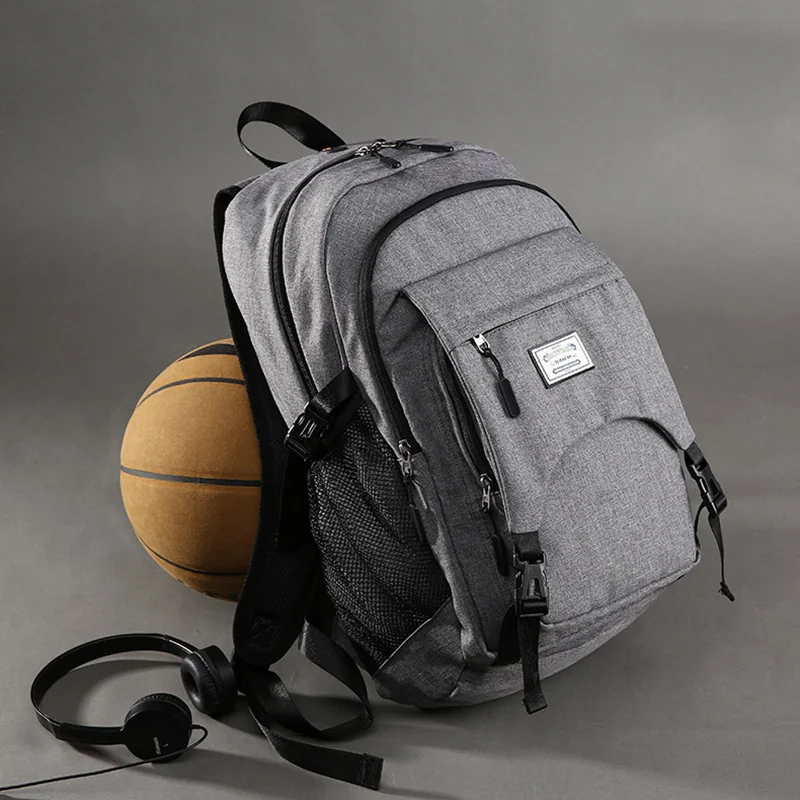 Men Women Basketball Backpack USB Charging Outdoor Sport Backpack Teenager Travel Large Bag Headphone Hole Laptop Mochila BP0240 (18)