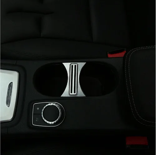 Алюминий Держатель сплава чашки крышка декоративная рамка для Mercedes Benz CLA 200 220 260 GLA класс W176 C117 W117 автомобильные аксессуары