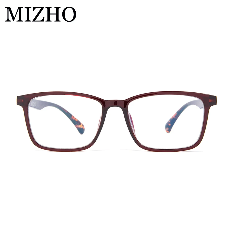 

MIZHO Filtering Blu-ray Protect Eyesight Superstar Eyewear Women Vintage 2019 Fashion Transparent Glasses Frames Men TR90