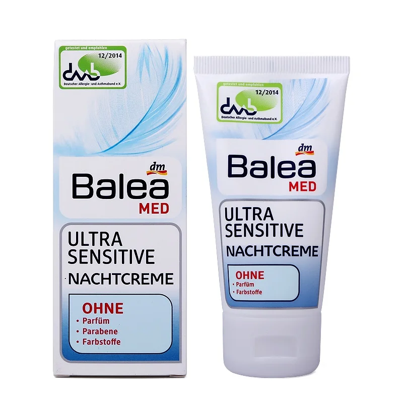 Germany Balea Med Ultra Sensitive Day Care Cream pH skin friendly  