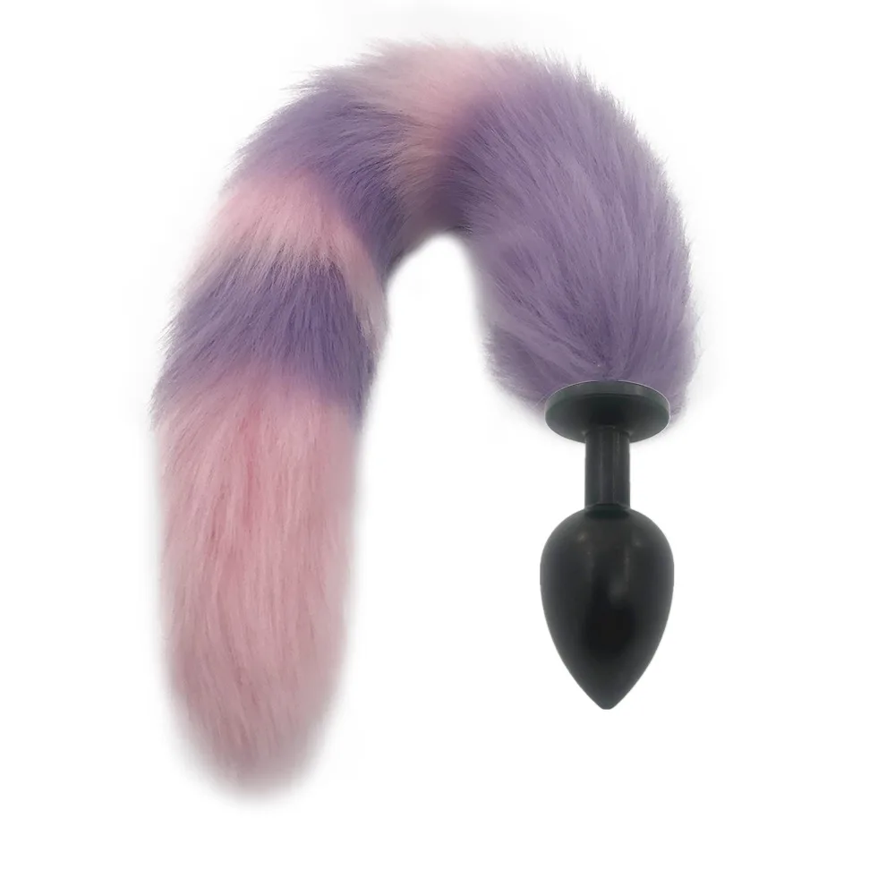 Anal Sex Toys Fox Tail Plug Metal Butt Insert Anus Dilator Flirt Cosplay for Women Men H8-229D | Красота и здоровье