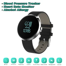 S10 Presión arterial трекер браслет здоровье женщины smart Сердечного ритма аллергия алкоголь Фитнес трекер Браслет для iOS и Android