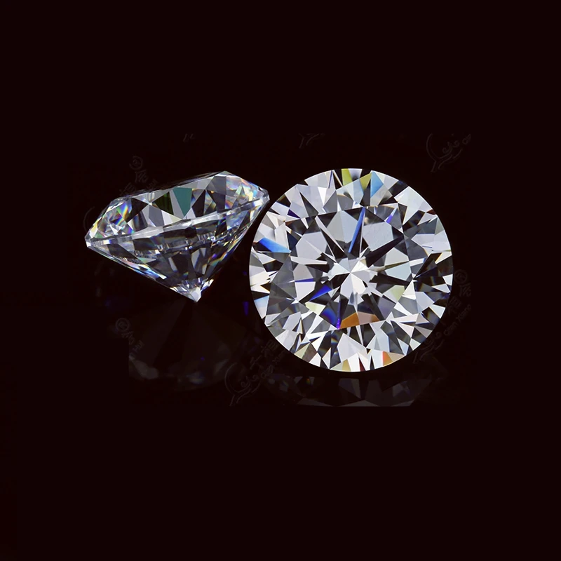 

1.0-12.0mm AAA Multi Size White Round Machine Cut Lab Created Loose Cubic Zirconia Stone DIY Decoration Accessories