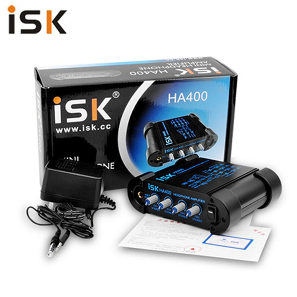 ISK HA400 Powerful Portable Dual Electron Tube Headphone Amplifier Mini AMP Mobile Phone Music Headset amplifier ISK HA400 Powerful Portable Dual Electron Tube Headphone Amplifier Mini AMP Mobile Phone Music Headset amplifier