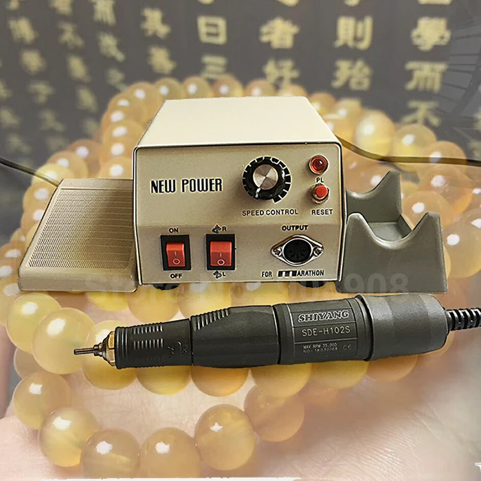 US $115.62 New Dental Laboratory Jewellery Hobby Nail File Machine MARATHON 168 Brush Micromotor With 35000 Rpm H102S Screw Driver Dremel