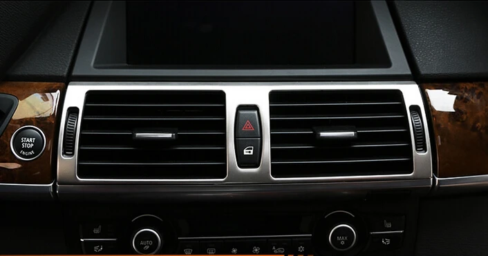 

For BMW X5 E70 2009 2010 2011 2012 2013 1pcs Middle Console Air Vent Outlet Cover Trim
