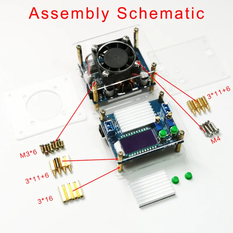 DC Boost Buck Converter 0.5-30V 6A #5