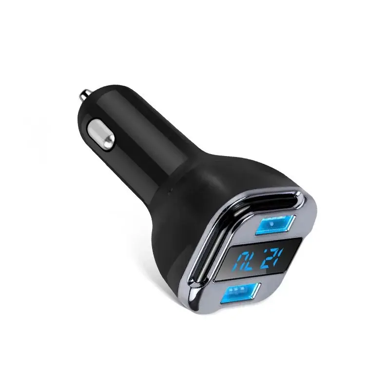 

Car Charger Locate GPS Tracker Voltage Current Display Dual USB Charging Ports Safety Detection for huawei XIAOMI
