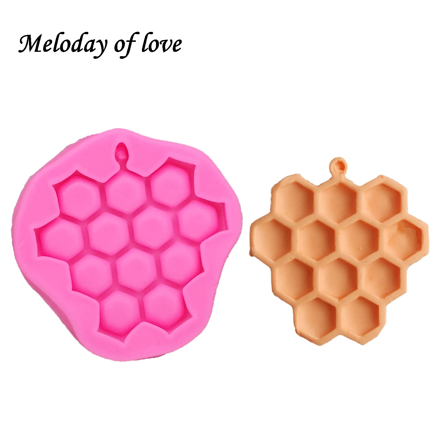

1Pcs DIY Honeycomb shape Silicone Mold Fondant Mould cake decorating tools dessert decorators Sugarpaste Craft Bakeware T1279