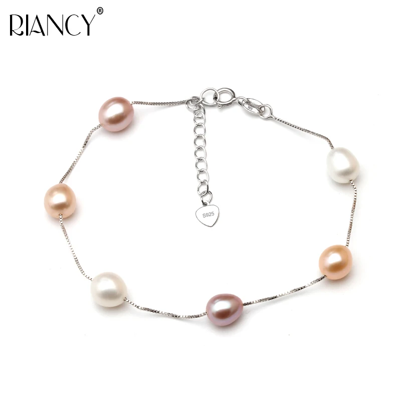 Fashion Natural freshwater adjustable pearl Bracelets For Women wedding jewelry Multicolor pearl Bracelets Gifts 