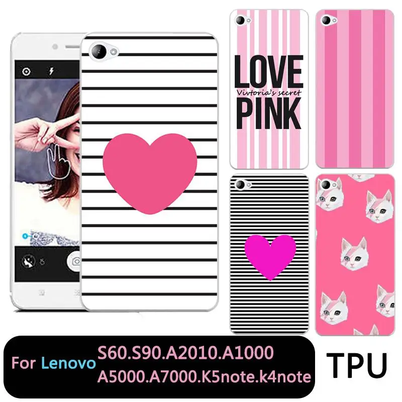 Qmswei силиконовый прозрачный чехол для телефона Lenovo S60 S90 A2010 A1000 A5000 A7000 k5note k4note k3note