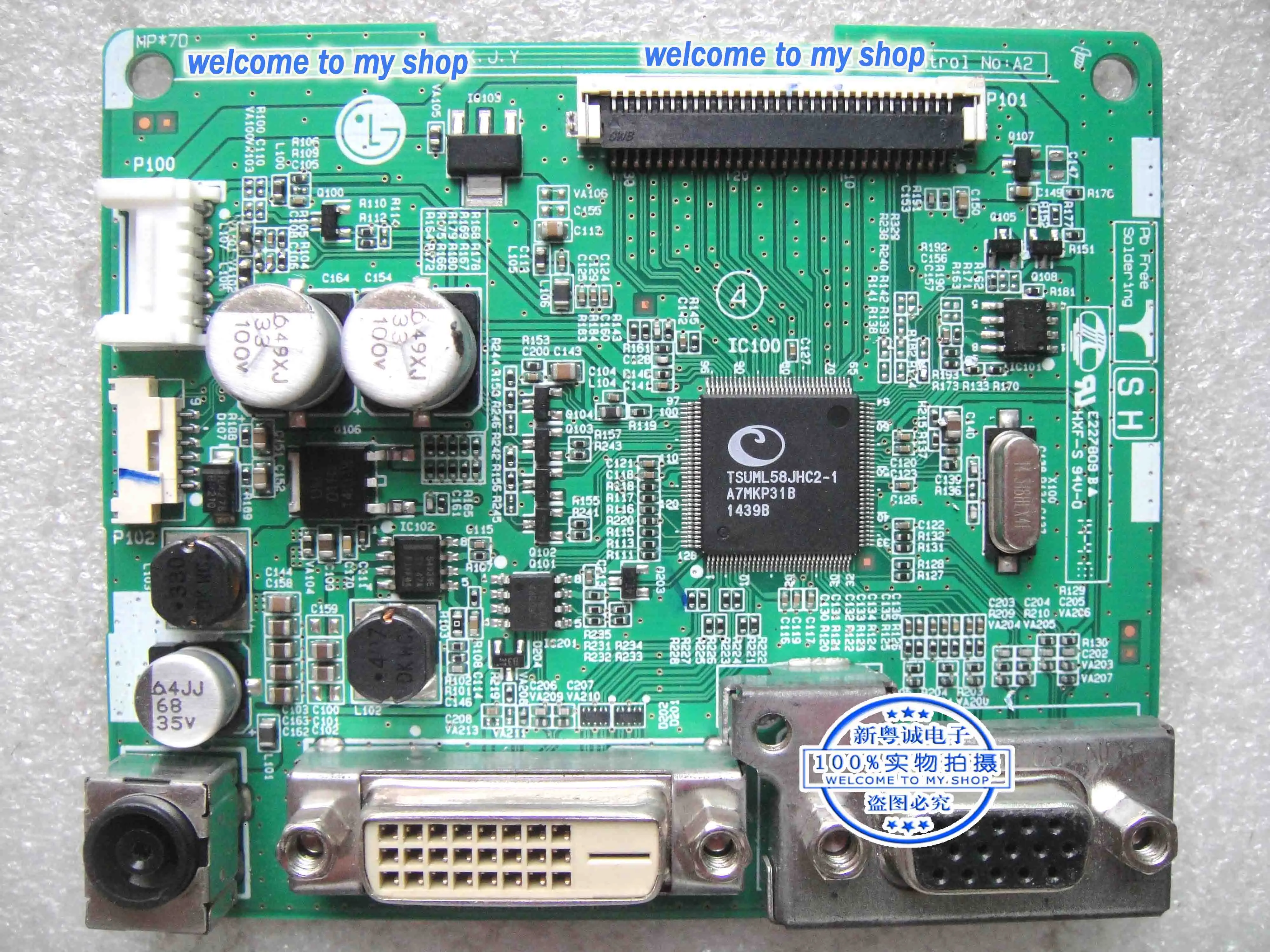 

22MP67D Driver Board EAX65582905 (1.1) Motherboard LGM-43 (D) Screen LM215WF3