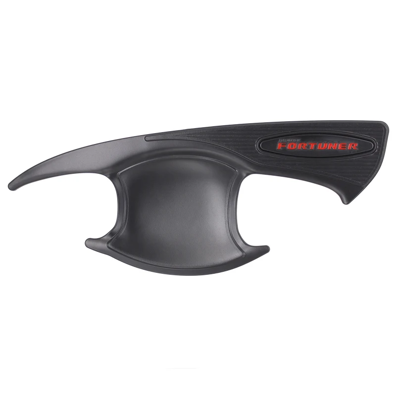 Goede Deur Bescherming Deur Insert Handvat Kom Cover Voor Toyota Fortuner 2016 2017 Auto onderdelen Accessoire ABS Matte Zwarte Auto Accessoires