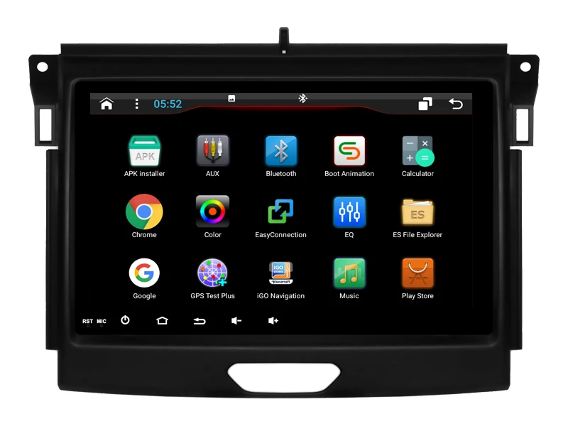 

OTOJETA DSP stereo carplay android 8.1 car radio for Ford RANGER 2016 car accessories Gps Ips screen video player tape recorder