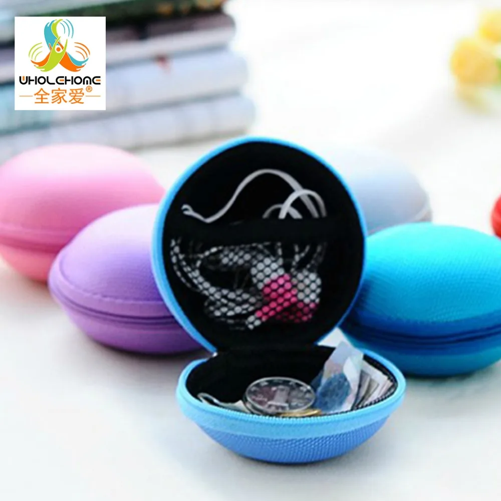 

6 Colors Fashion Cute Sweet Macarons Storage Box Candy Color For Jewelry Earring Outing Boxes Living Essential