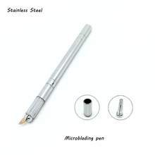 Тату-машинки Maquina Tatuagem Перманентный Макияж Косметика бровей Татуировка Pentebori микроблейдинг с 2 иглы для татуажа