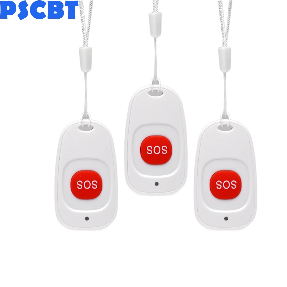 3pcs Wireless SOS Emergency button Alarm Home Burglar Alarm Panic