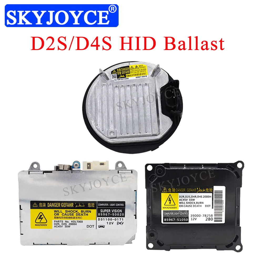 SKYJOYCE 55 W HID D2S D4S комплект ксеноновых фар 35 W 4300 K 5000 K D2S D2R D4S D4R HID лампы 6000 K OEM D2S балласт комплект