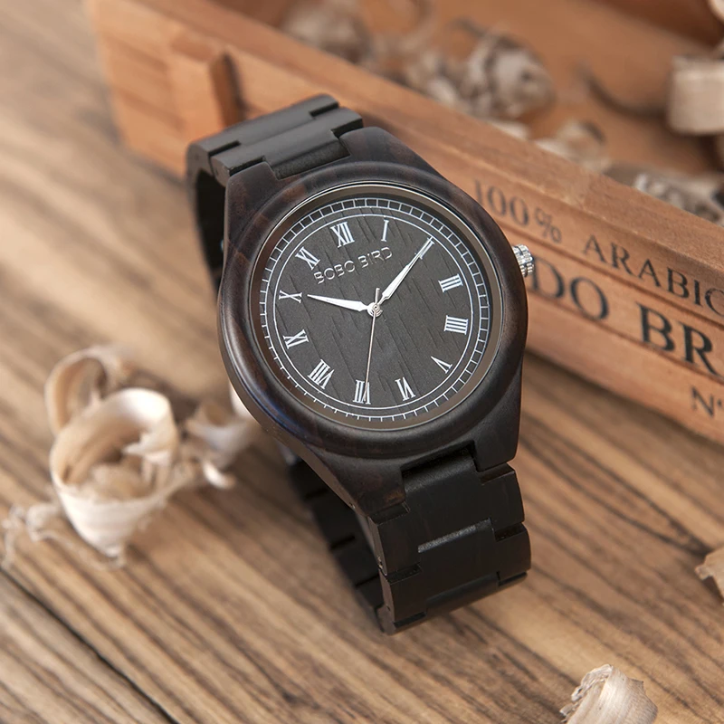 BOBO BIRD Wood Watch for Men Engraved Gift Personal Engraving Available relojes hombre 2018