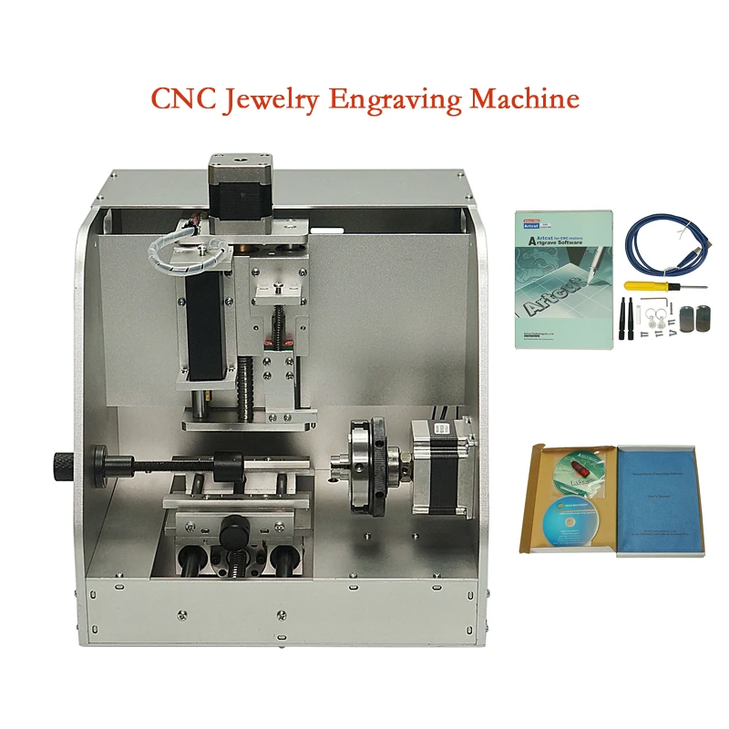 Fresadora CNC de joyería artesanal, 40, grabador de pulseras, enrutador CNC, máquina de marcado Metal para de anillos para madera| - AliExpress