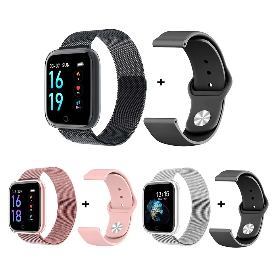 Smart Watch Blood Pressure Heart Rate Sleep Monitor 1.3 inch SMS Push Wristband Fitness Bracelet Activity Tracker Smart Band