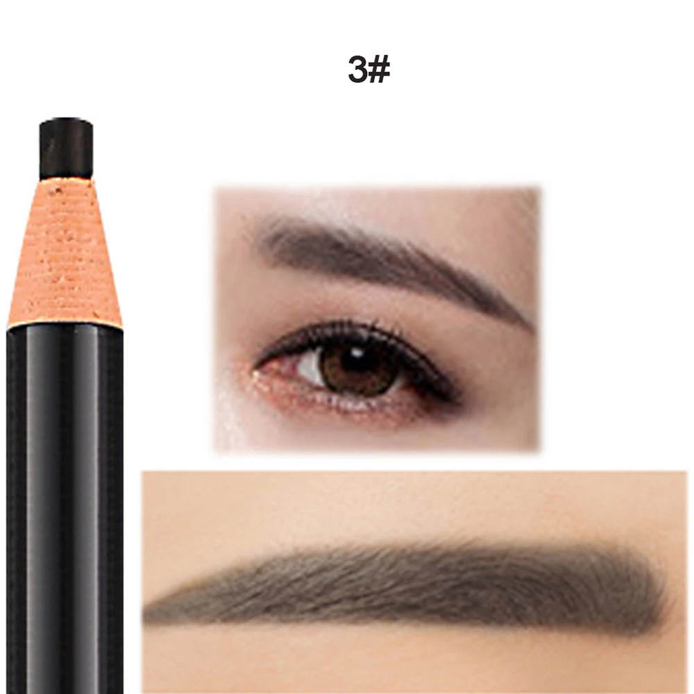 Eyebrow Pen Waterproof Fork Tip Eyebrow Tattoo Easy To Color Double-end Eyebrow Pencil Liquid Eyebrow Enhancer Dye Tint Pen - Цвет: 01