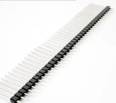 

5pcs 1*40 40Pin 2.54mm 19mm Long Header Pin Male Breakable Pin Header