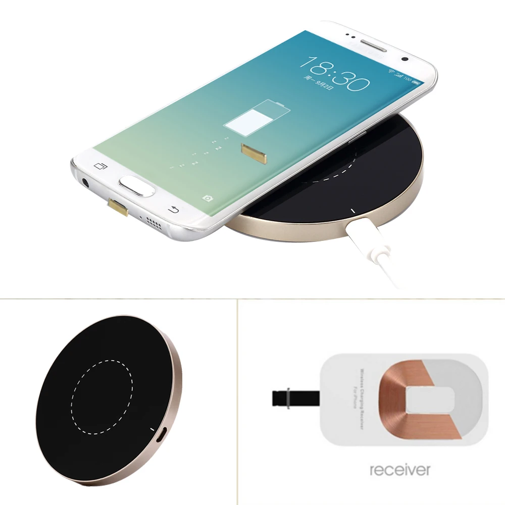 Беспроводное зарядное устройство Antye Qi для iPhone 6/6 S/6 Plus/6 S Plus включая Беспроводную