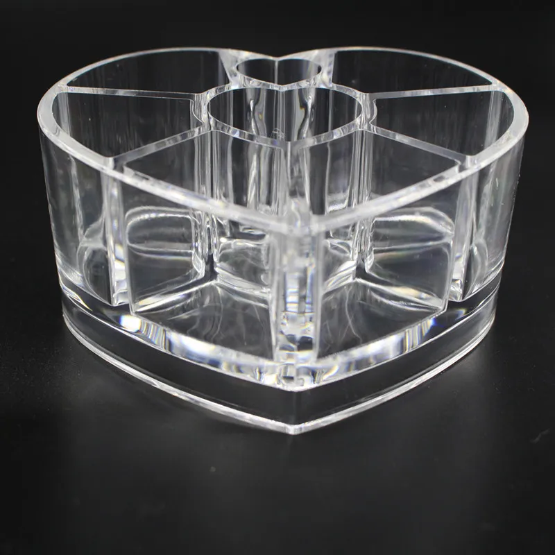 Acrylic Brush Holder Dressing Table Cosmetics Organizer Makeup Storage Organizer Box For Cosmetics (16)