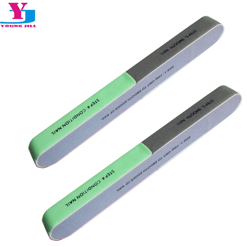 

2Pcs Color Buffing Sanding Buffer Block File Manicure Nail Art Tips UV Gel Polish Shine Nail Buffing Women Beauty Manicure Tools